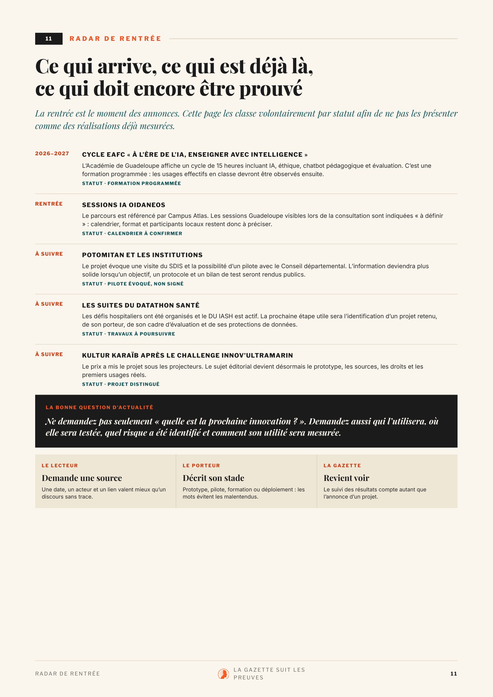 La Gazette IA — Numéro 3 — page 11