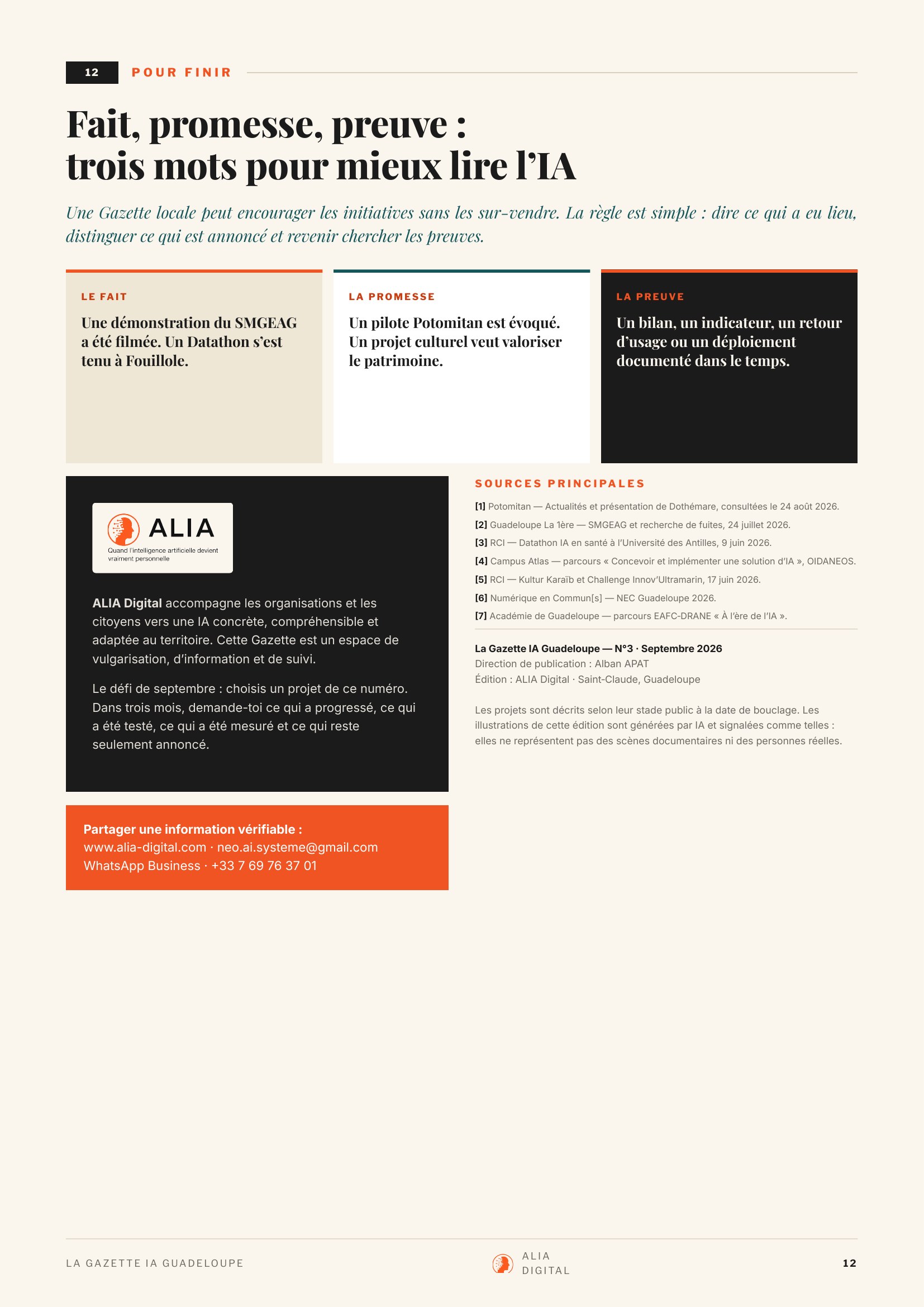 La Gazette IA — Numéro 3 — page 12